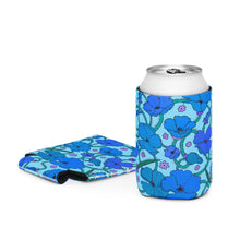 Load image into Gallery viewer, Blue Poppies Can cooler