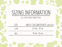 Load image into Gallery viewer, "Moo Merch" Fanny Pack - Pink Cow Print