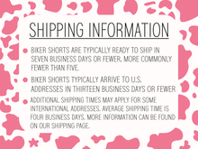 Load image into Gallery viewer, Biker Shorts - Berry Gingham