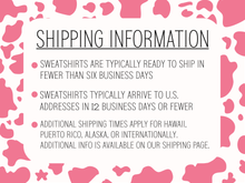 Load image into Gallery viewer, "Lovers of Valdaro" - Organic Cotton Sweatshirt