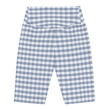 Load image into Gallery viewer, Biker Shorts - Foggy Gingham