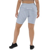 Load image into Gallery viewer, Biker Shorts - Foggy Gingham