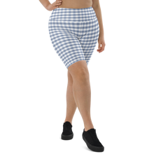 Load image into Gallery viewer, Biker Shorts - Foggy Gingham
