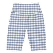 Load image into Gallery viewer, Biker Shorts - Foggy Gingham