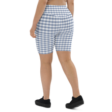 Load image into Gallery viewer, Biker Shorts - Foggy Gingham
