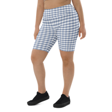 Load image into Gallery viewer, Biker Shorts - Foggy Gingham