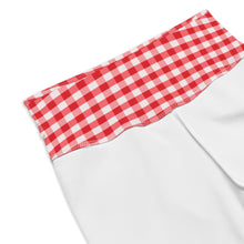 Load image into Gallery viewer, Biker Shorts - Red Gingham