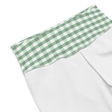 Load image into Gallery viewer, Biker Shorts - Sage Green Gingham