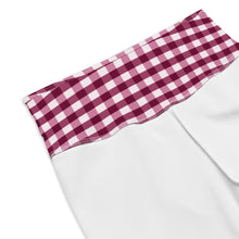 Load image into Gallery viewer, Biker Shorts - Berry Gingham