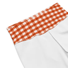 Load image into Gallery viewer, Biker Shorts - Fireside Gingham