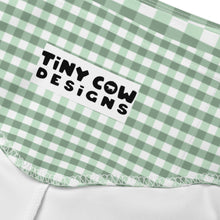 Load image into Gallery viewer, Biker Shorts - Sage Green Gingham
