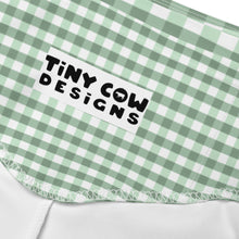 Load image into Gallery viewer, Biker Shorts - Sage Green Gingham