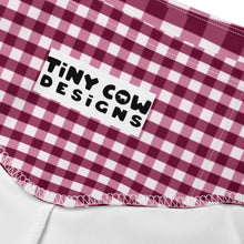 Load image into Gallery viewer, Biker Shorts - Berry Gingham
