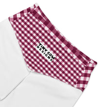 Load image into Gallery viewer, Biker Shorts - Berry Gingham