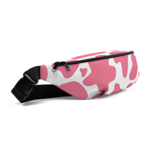 Load image into Gallery viewer, "Moo Merch" Fanny Pack - Pink Cow Print