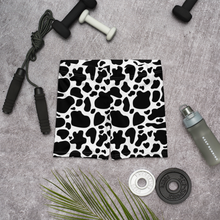 Load image into Gallery viewer, "Moo Merch" Shorts - Black Cow Print