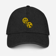 Load image into Gallery viewer, "Melting" Embroidered Denim Hat