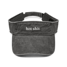 Load image into Gallery viewer, "Hot Shit" Denim Visor