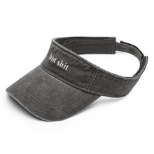 Load image into Gallery viewer, "Hot Shit" Denim Visor