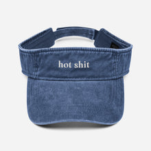 Load image into Gallery viewer, "Hot Shit" Denim Visor