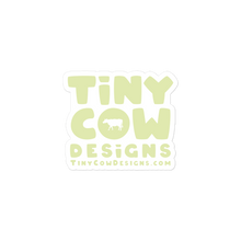 Load image into Gallery viewer, "Moo Merch" Logo Sticker - Green
