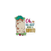 Load image into Gallery viewer, "Ode to a Burrito" - Sticker