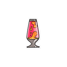 Load image into Gallery viewer, "Warm Lava Lamp" - Sticker