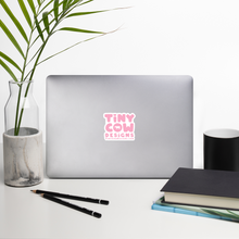 Load image into Gallery viewer, "Moo Merch" Logo Sticker - Light Pink