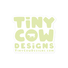 Load image into Gallery viewer, "Moo Merch" Logo Sticker - Green