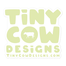 Load image into Gallery viewer, "Moo Merch" Logo Sticker - Green