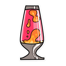 Load image into Gallery viewer, "Warm Lava Lamp" - Sticker
