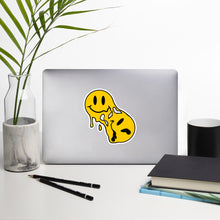 Load image into Gallery viewer, "Melting Smileys" - Sticker