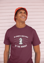 Load image into Gallery viewer, "My Favorite Chess Piece" Relaxed Fit Tee