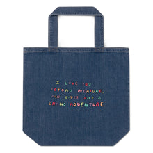 Load image into Gallery viewer, &quot;The Mo&quot; - Denim Tote Bag
