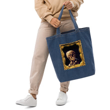 Load image into Gallery viewer, "Van Gogh... but Not Really" - Denim Tote Bag