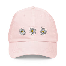 Load image into Gallery viewer, &quot;Daisies&quot; Embroidered Pastel Hat
