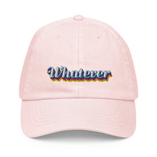 Load image into Gallery viewer, "Whatever" Embroidered Pastel Hat
