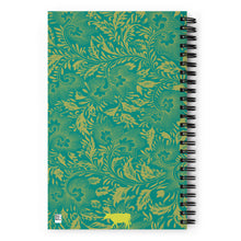 Load image into Gallery viewer, "Flowery Language" - Spiral notebook (dotted pages)