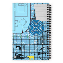 Load image into Gallery viewer, &quot;Evil Mastermind&quot; - Spiral notebook (dotted pages)
