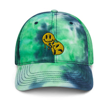 Load image into Gallery viewer, "Melting" Embroidered Tie Dye Hat