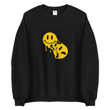 Load image into Gallery viewer, "Melting Smileys" - Unisex Crew Neck Sweatshirt