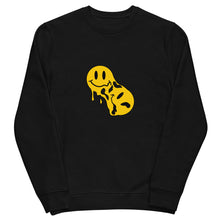 Load image into Gallery viewer, "Melting Smileys" - Organic Cotton Sweatshirt