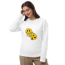 Load image into Gallery viewer, "Melting Smileys" - Organic Cotton Sweatshirt