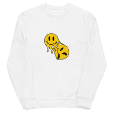 Load image into Gallery viewer, "Melting Smileys" - Organic Cotton Sweatshirt