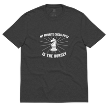 Load image into Gallery viewer, "My Favorite Chess Piece" 100% Recycled Fabric Tee