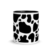 Load image into Gallery viewer, "Moo Merch" Mug - Black Cow Print