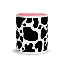Load image into Gallery viewer, "Moo Merch" Mug - Black Cow Print