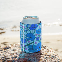 Load image into Gallery viewer, Blue Poppies Can cooler
