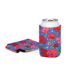 Load image into Gallery viewer, Red Poppies Can Cooler
