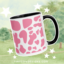 Load image into Gallery viewer, Pink Cow Print Mug
